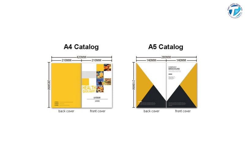 Chọn kích thước catalogue phù hợp 